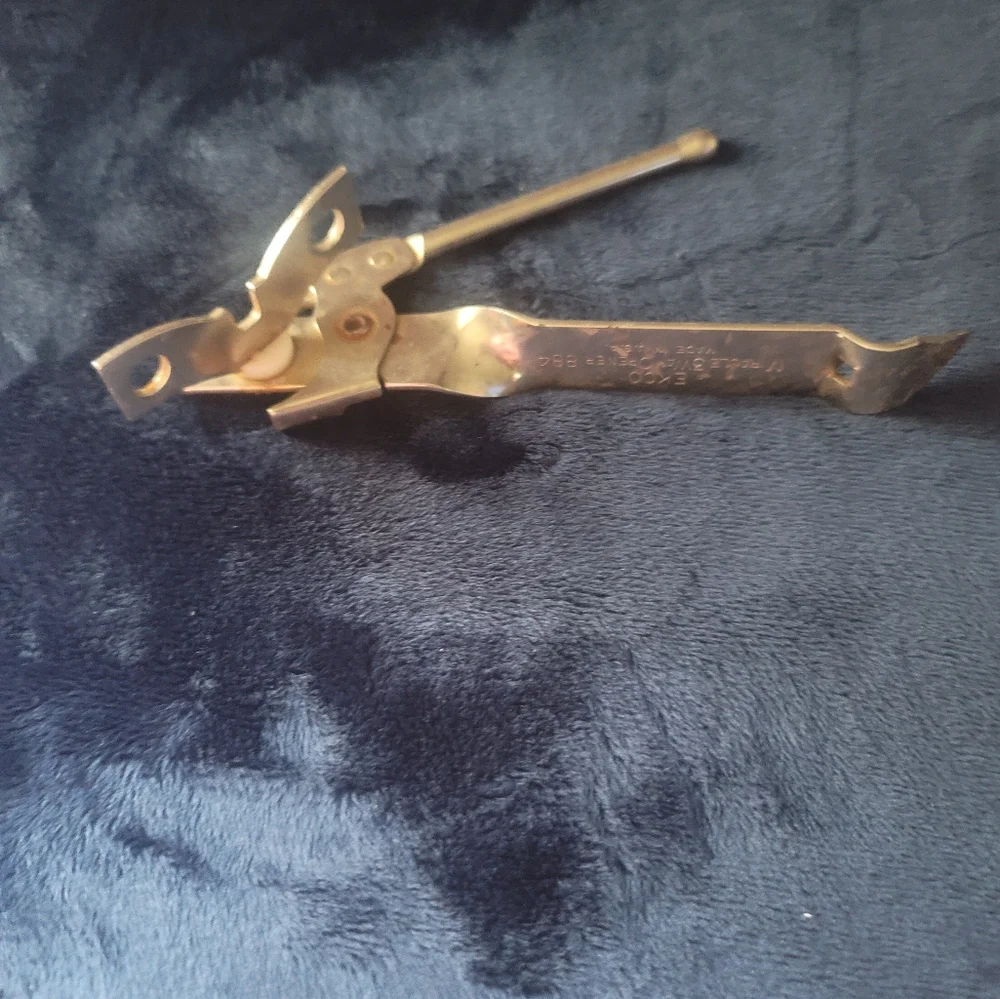 Gold Metal Can Opener # 884 EKCO